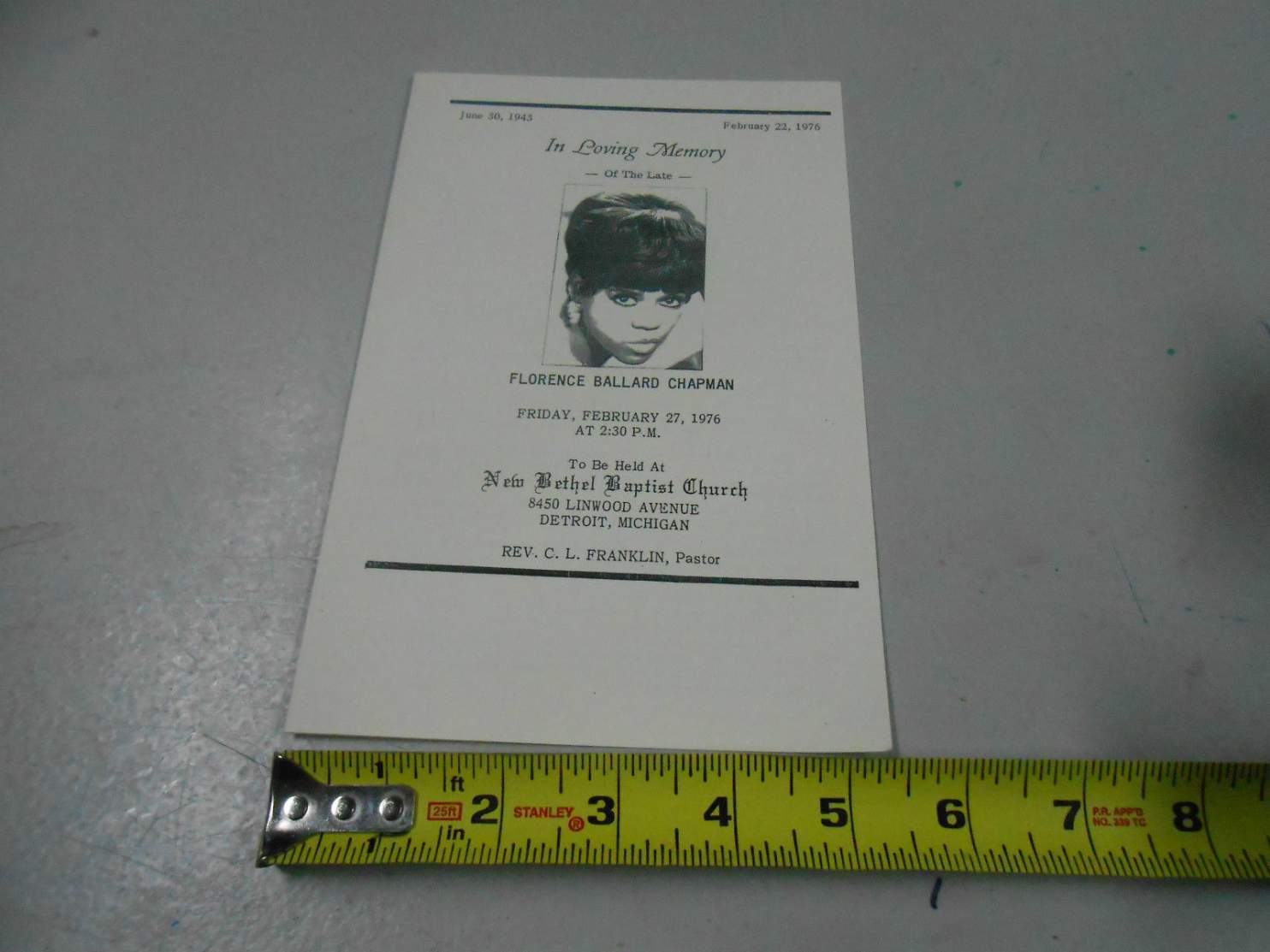 Name:  Florence Ballard Funeral program 1.jpg
Views: 4635
Size:  90.4 KB